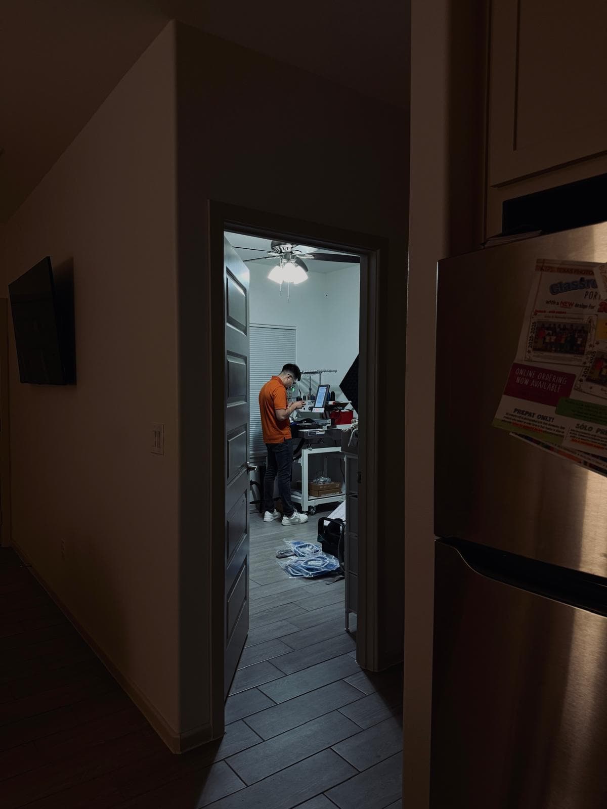 Humble beginnings — embroidering in a 2-bedroom apartment